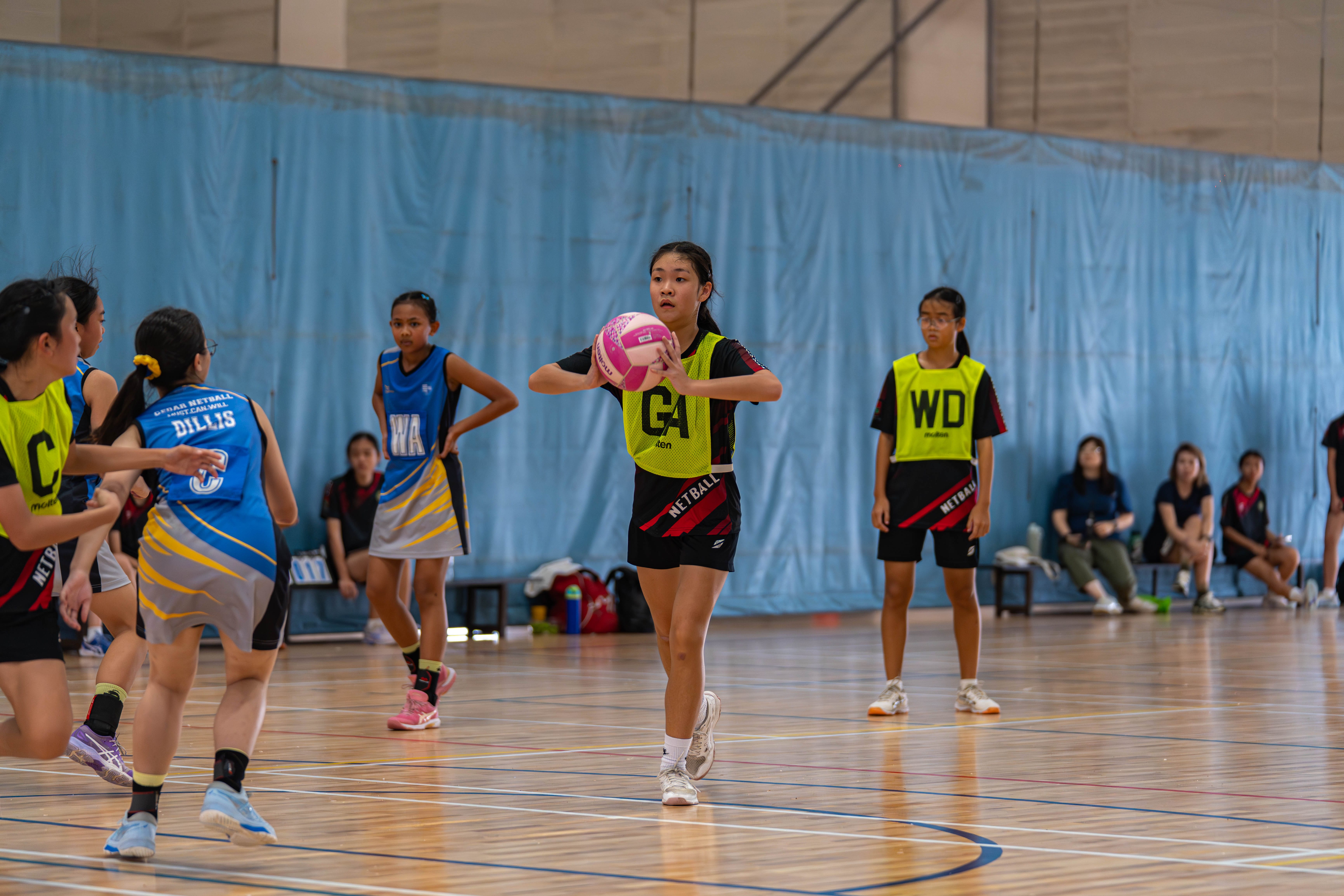 making a pass